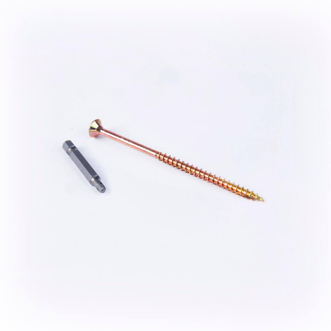 KTX Gold Premium Professional Woodscrew - 5 x 100mm