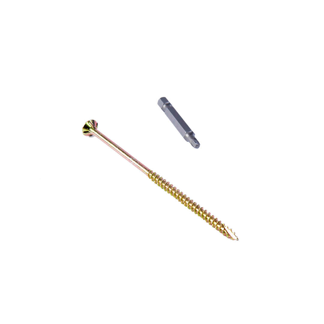 KTX Gold Premium Professional Woodscrew - 5 x 120mm